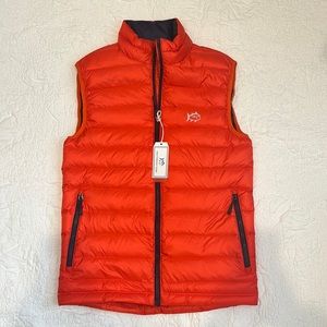 Southern Tide Mens Fire Puffer Vest XS